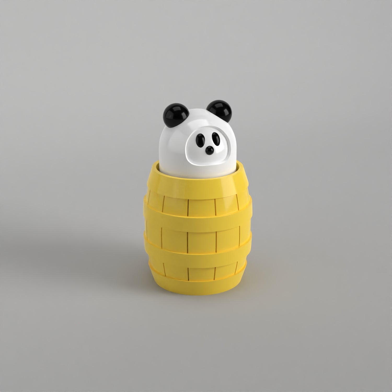 Clicky Character in Barrel