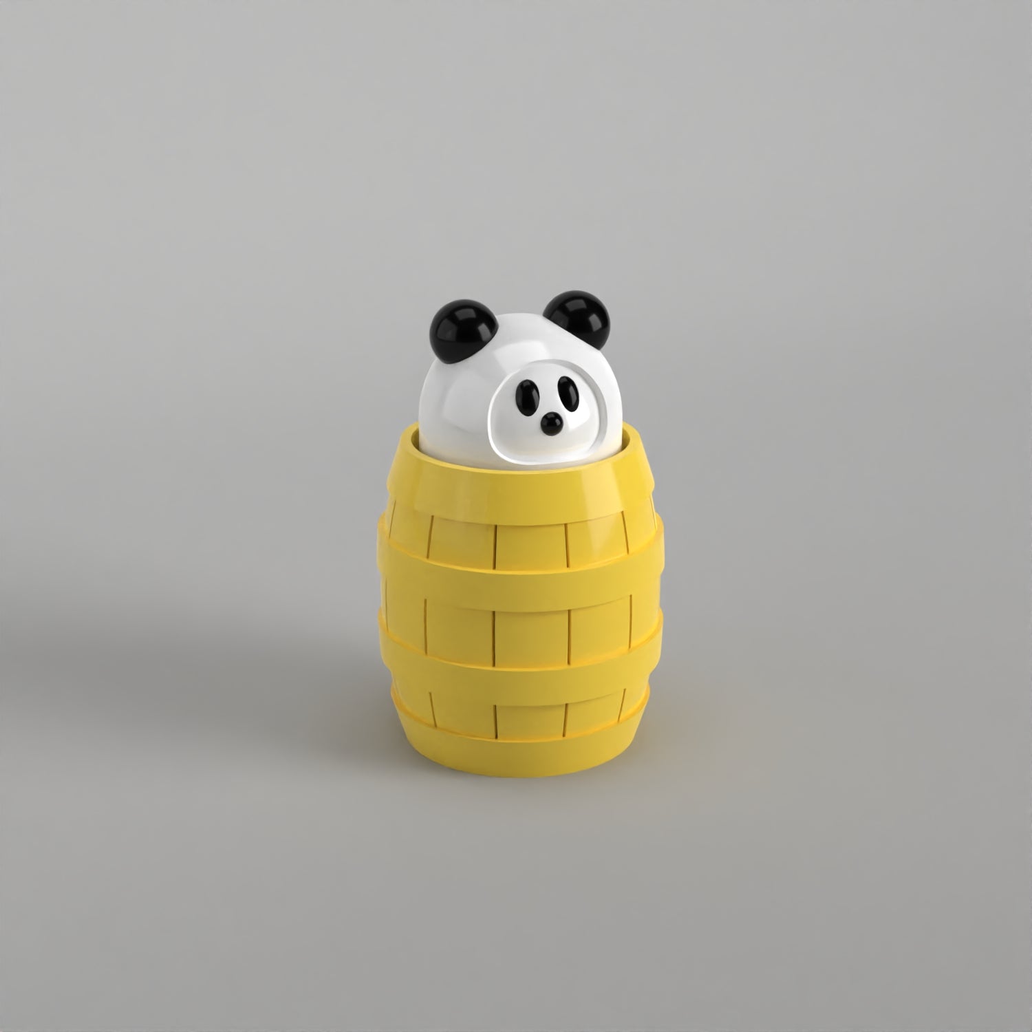 Clicky Character in Barrel