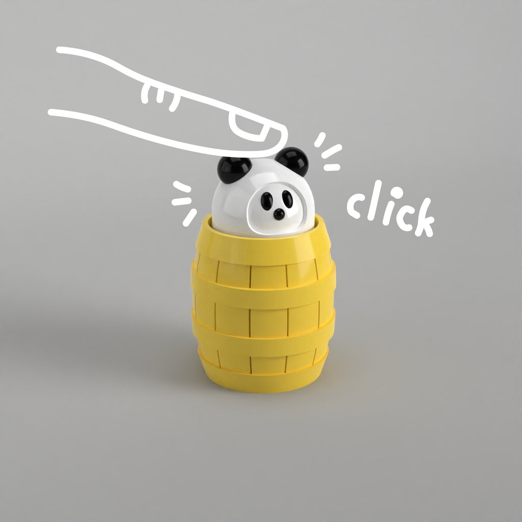 Clicky Character in Barrel