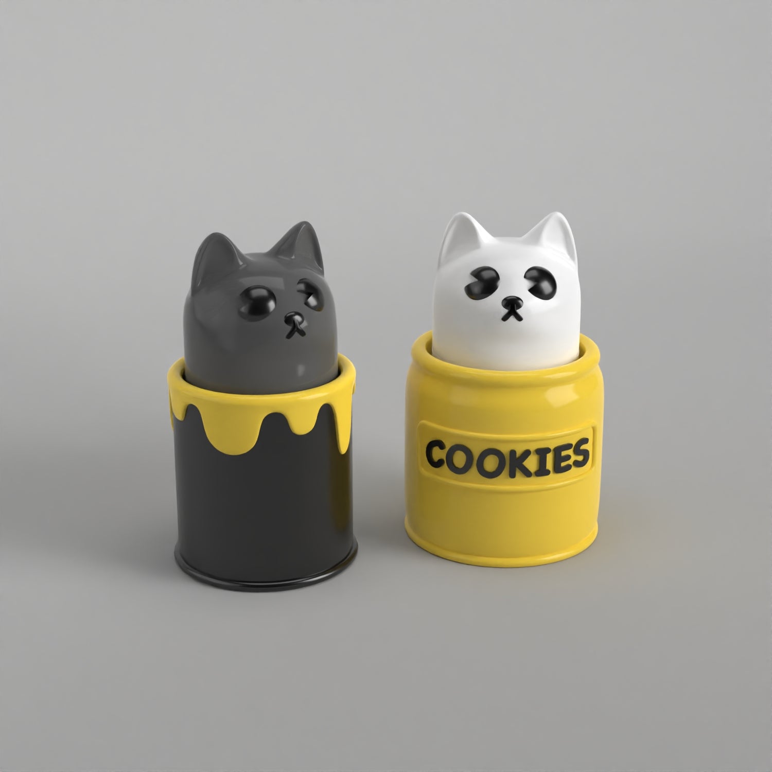 Clicky Cookie and Albie Cats