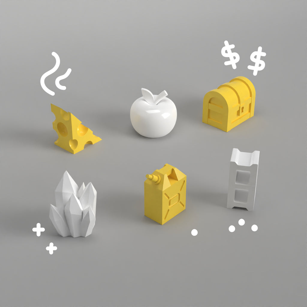 Board Game Piece Pack 1