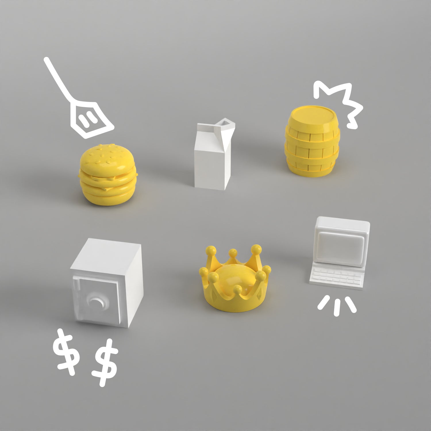 Board Game Piece Pack 2