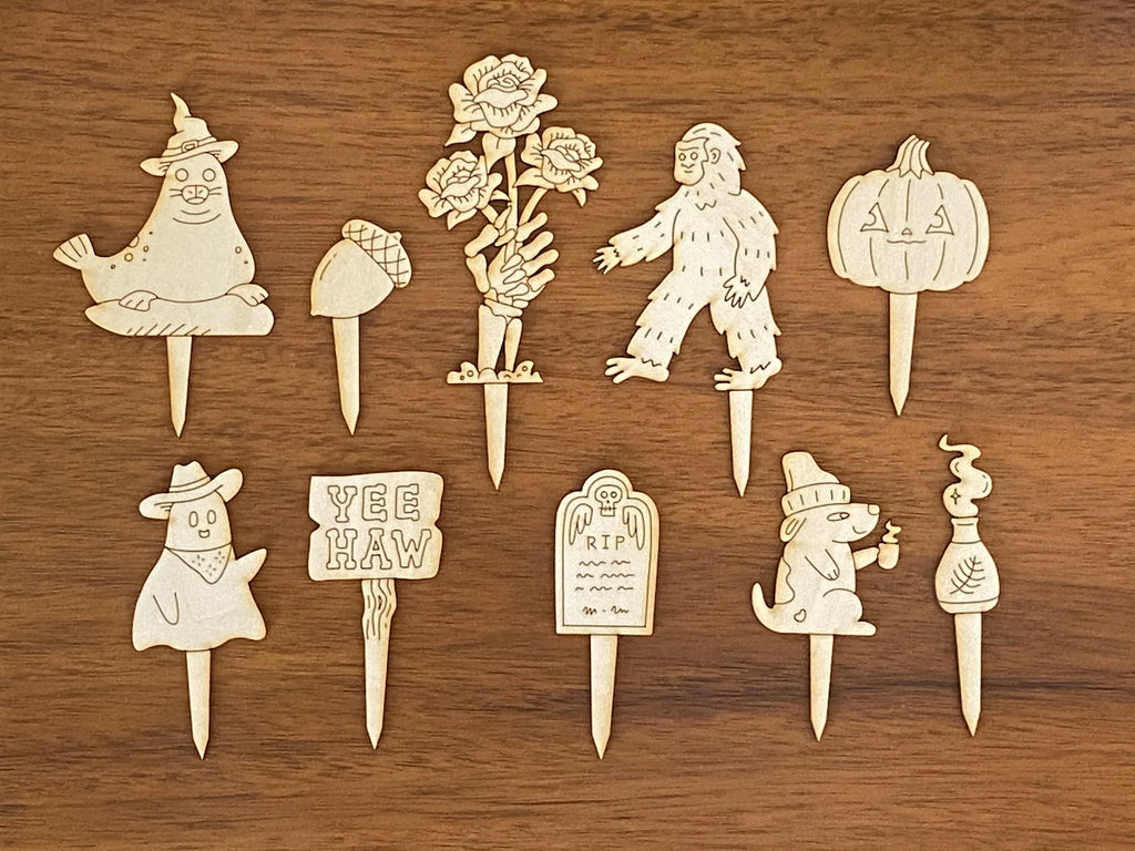 Plant Decor Markers Vol 2 (10 designs)