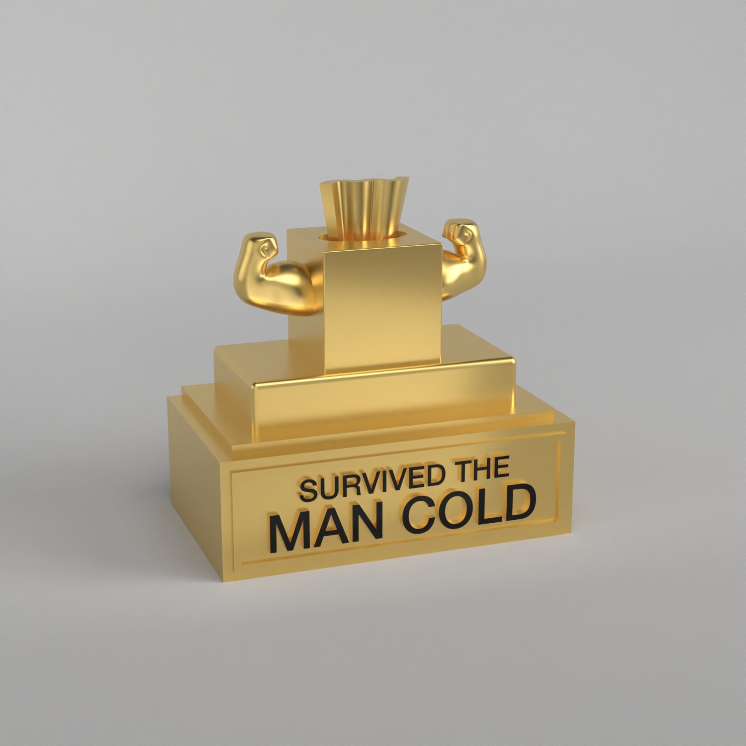 Man Cold Trophy